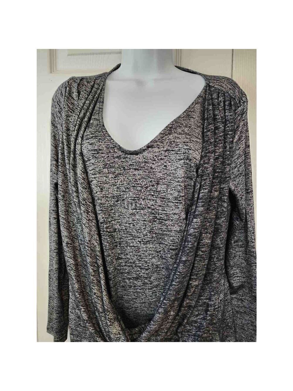 Dark Gray Blouse